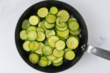 Zucchini Nudelauflauf Zubereitung 4