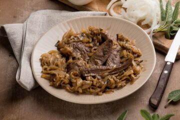 Rezept Leber mit Zwiebeln