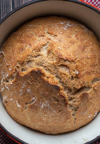 Rezept Topfbrot ohne Kneten