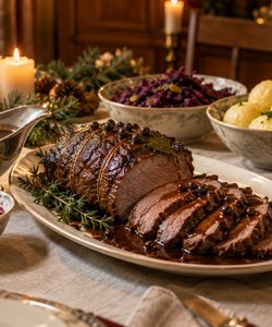 Rezept Hirschbraten