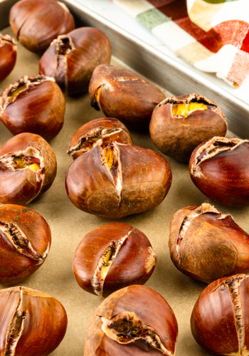 Rezept Heiße Maronen aus dem Ofen
