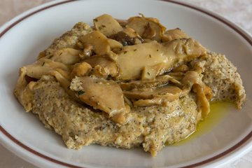 Rezept Polenta taragna mit Pilzen