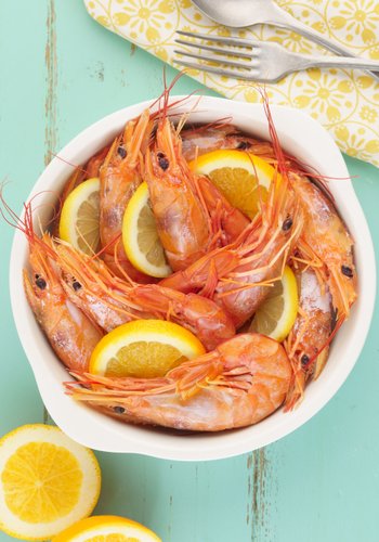 Rezept Gedämpfte Riesengarnelen