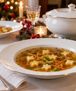 Rezept Rinderkraftbrühe mit Eierstich