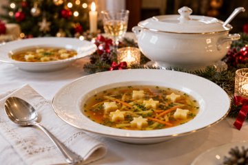 Rezept Rinderkraftbrühe mit Eierstich