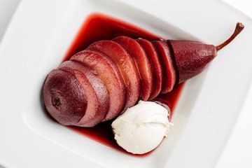 Rezept Rotweinbirnen