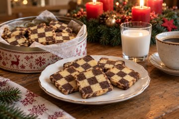Rezept Schwarz-Weiß-Gebäck